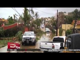 Odile deja dos muertos y tres desaparecidos en BCS  / Excélsior Informa