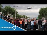 Maestros bloquean accesos al Aeropuerto / Manifestaciones maestros 2013