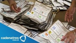 Destruirán paquetes con boletas del proceso electoral 2006 / Destrucción boletas electorales 2006