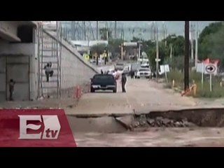 Fuertes lluvias e inundaciones en Sonora por huracán Odile / Vianey Esquinca
