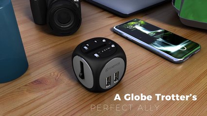 Universal Travel Adapter With USB Charger