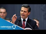 Peña Nieto manda a Congreso iniciativa de reforma hacendaria; no contempla IVA en alimentos