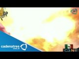 ¡¡¡IMPACTANTE!!! Misil cae contra rebeldes sirios