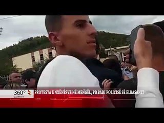 Protesta ne Mengel - PD padi policise Elbasanit