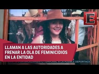 Exigen justicia por asesinato de otra joven en el Estado de México