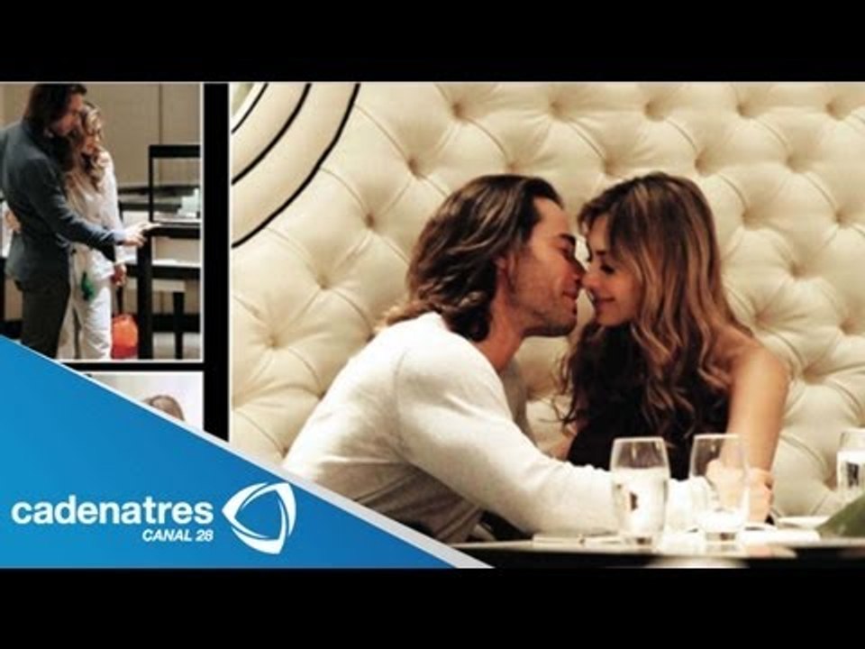 Sebastián Rulli y Araceli Arámbula en el aeropuerto