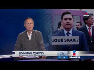 Entrevista con Rodrigo Medina después de liberado