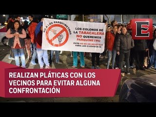 Autoridades capitalinas se reunirán con vecinos de la Tabacalera por parquímetros