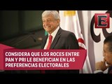 Meade y Anaya se van a unir en mi contra, afirma López Obrador