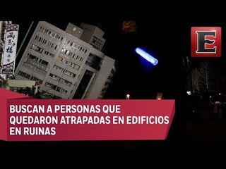 Dos muertos, varios desaparecidos y daños en edificios por sismo en Taiwán