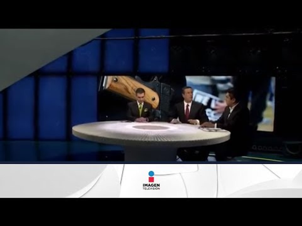 Mesa de debate sobre el empleo de armas de fuego | Imagen Noticias con Francisco Zea