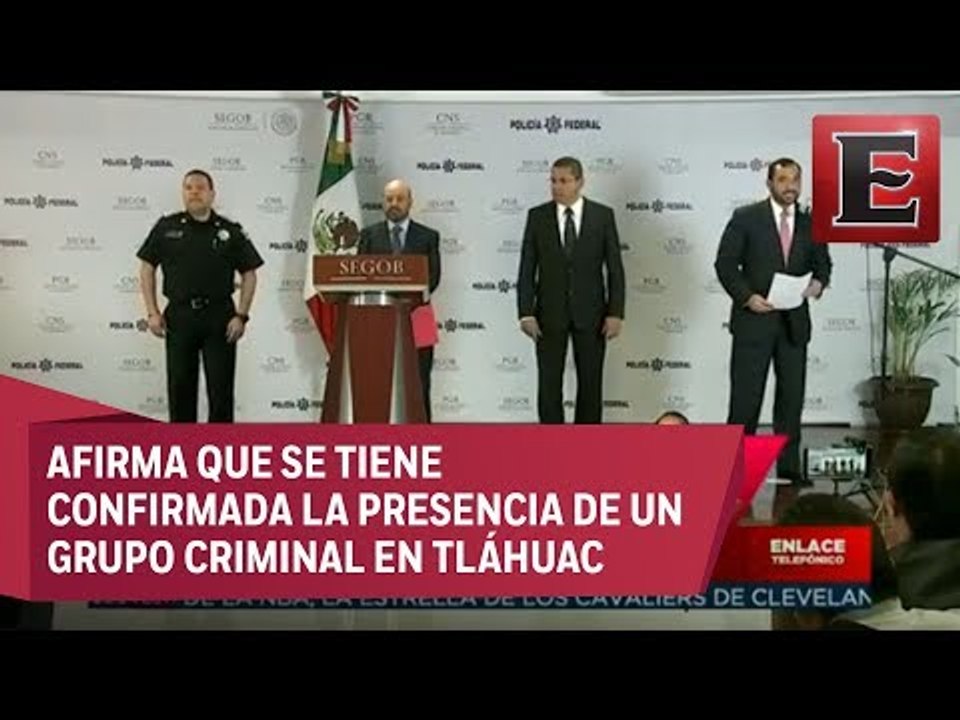 Detalles de la conferencia de prensa sobre el crimen organizado en CDMX