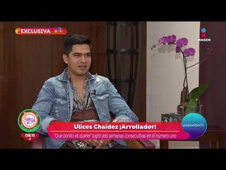 ¡Ulices Chaidez con paso firme en el regional mexicano! | Sale el Sol
