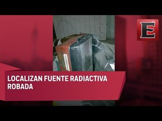 Recuperan fuente radiactiva robada en León