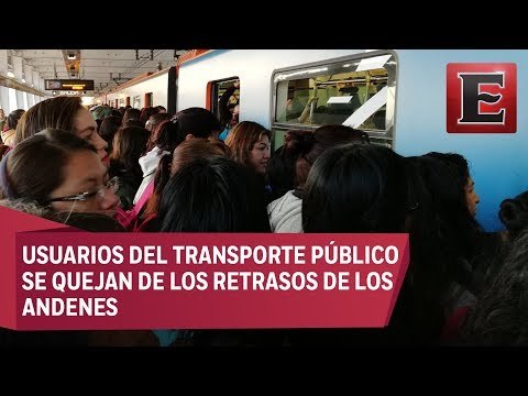 Fallas en Líneas 3 y 12 del Metro provocan aglomeraciones en estaciones
