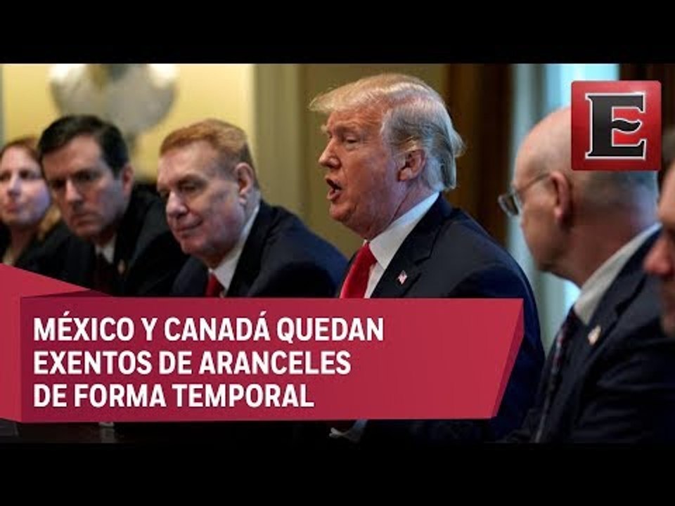 Trump aprueba aranceles a las importaciones de acero y aluminio