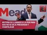 Javier Lozano pide a PGR investigar presunto lavado de dinero de Anaya