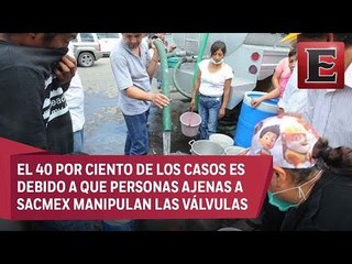 Preocupa  escasez de agua potable en Iztacalco