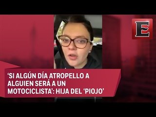 Hija de Miguel el "Piojo" Herrera muestra su enojo contra los motociclistas