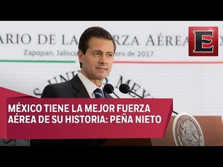 Peña Nieto encabeza Día de la Fuerza Aérea Mexicana