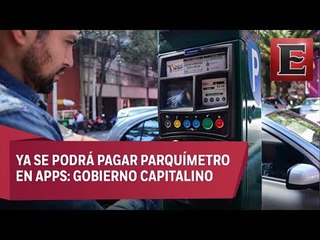 Pago de parquímetros de la CDMX a través de App