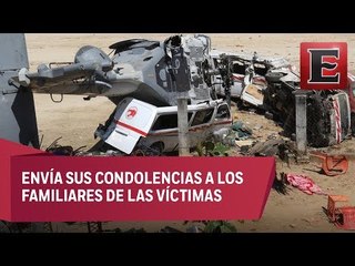 Helicóptero siguió protocolo, no hubo improvisación ni protagonismos: Navarrete Prida