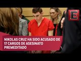 Acusado del tiroteo en escuela de Florida comparece ante un juzgado