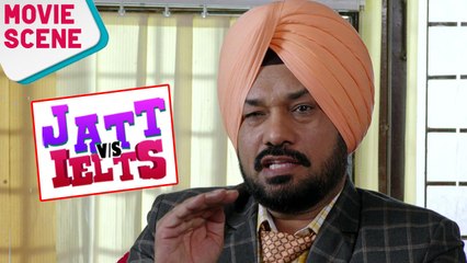 JATT vs IELTS | Comedy Movie Scene | Ravneet, Gurpreet Ghuggi | Latest Punjabi Movies 2018