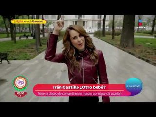 ¿Irán Castillo quiere tener otro bebé? | Sale el Sol