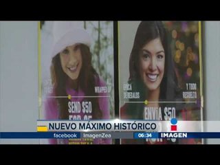 Máximo histórico de remesas