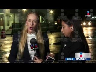 Peña Nieto se reúne con Tintori, activista venezolana