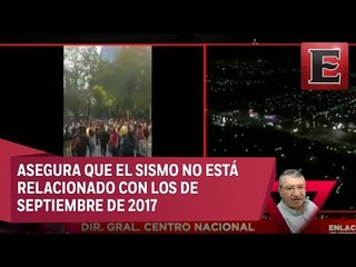 Carlos Valdés habla sobre el sismo de 7.2º