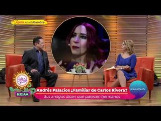 ¡Andrés Palacios develó la placa de 'Finísimas personas'! | Sale el Sol