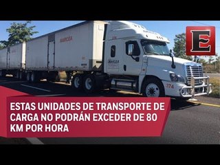 Nuevas reglas para camiones de doble remolque