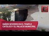 Al menos 50 viviendas afectadas en Jamiltepec, Oaxaca, por temblor de 7.2 grados