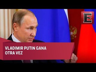 Putin gana las elecciones presidenciales por cuarta ocasión