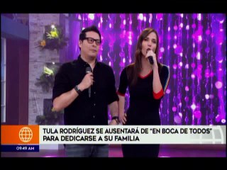 Maju Mantilla le da su apoyo a Tula Rodriguez