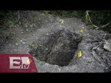 Hallan cuerpos calcinados en las cuatro fosas clandestinas en Iguala / Excélsior Informa