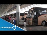 Reanudan corridas de autobuses de Michoacán tras el secuestro de autobuses por normalistas