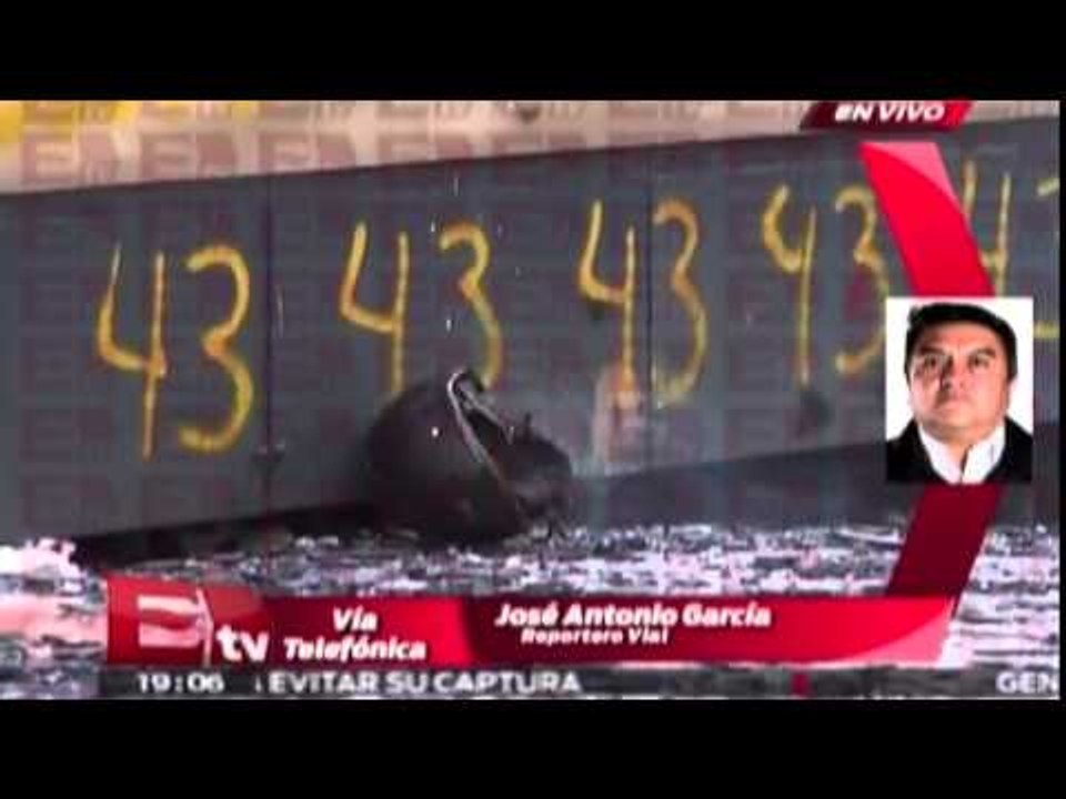 Encapuchados causan destrozos en la PGR / Excélsior informa