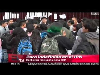 IPN rechaza respuesta de la SEP y continúa con paro indefinido / Vianey Esquinca