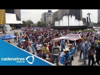 La CNTE desquicia la ciudad desde muy temprano