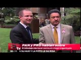 Se reunen presidentes del PAN y PRD / Vianey Esquinca