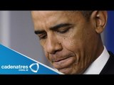 Barack Obama arremete contra republicanos / Crisis en Estados Unidos