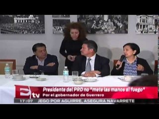 PRD no "mete las manos al fuego" por el gobernador de Guerrero  / Andrea Newman