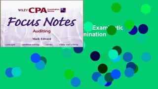 D.O.W.N.L.O.A.D [P.D.F] C.P.A.Examination Review: Auditing (CPA Examination Review S.) by M Edward