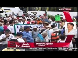 Saldo blanco en megamarcha en Acapulco / Nacional