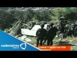 Suman 17 muertos por el accidente de autobús en Naucalpan; realizan funerales de víctimas
