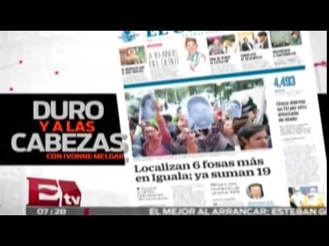 Caricaturas políticas: jueves 16 de octubre / Duro y a las cabezas