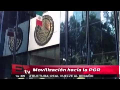 Encapuchados rompieron vidrios de edificio de la PGR / Titulares